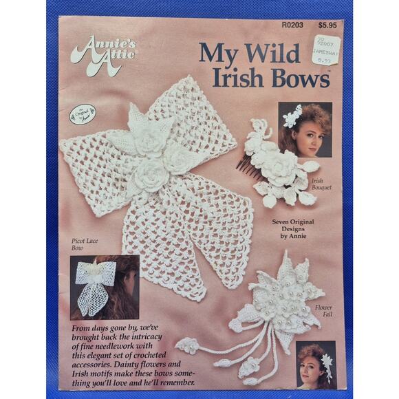 Vintage Annies Attic Crochet Booklets Mixed Lot of Four - Picture 6 of 10